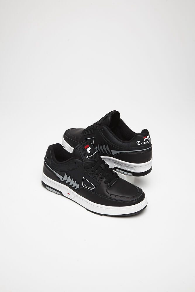 Fila Tourissimo Low Trainers Black - Mens - 16527XAWY